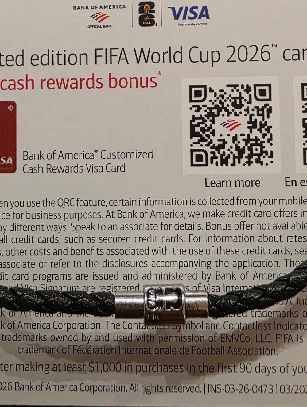 BOA Fifa NYC Charms Bracelet - Picture 4 of 4